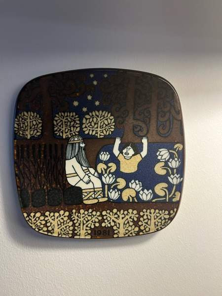 Arabia Kalevala vuosilautanen 1981 Oulu – foto 1