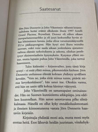 Elämme, siis kuolemme Jörn Domner/ John Vikström Espoo - valokuva 5