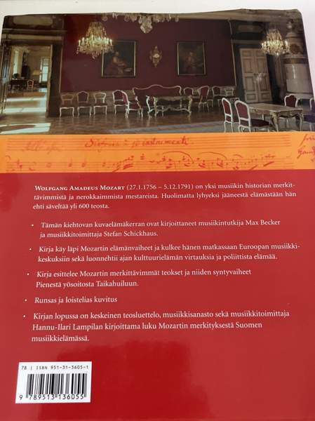 Mozart Wolfgang Amadeus. Säveltäjäneron matkassa Espoo - valokuva 2