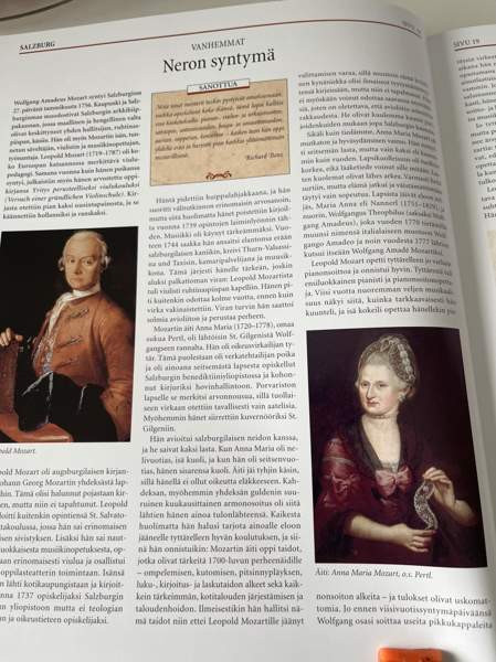 Mozart Wolfgang Amadeus. Säveltäjäneron matkassa Espoo - valokuva 4