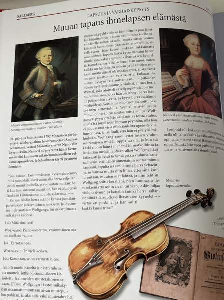 Mozart Wolfgang Amadeus. Säveltäjäneron matkassa Espoo - valokuva 6