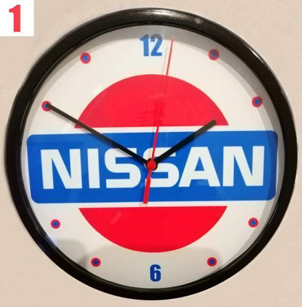 Nissan seinäkello eri malleja / 2 eri kokoa Kouvola – foto 1