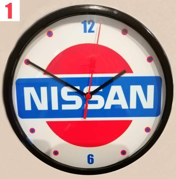 Nissan seinäkello eri malleja / 2 eri kokoa Kouvola - valokuva 1