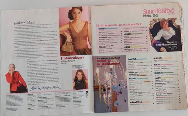 Käsityölehti 10/2003 Harjavalta - изображение 2