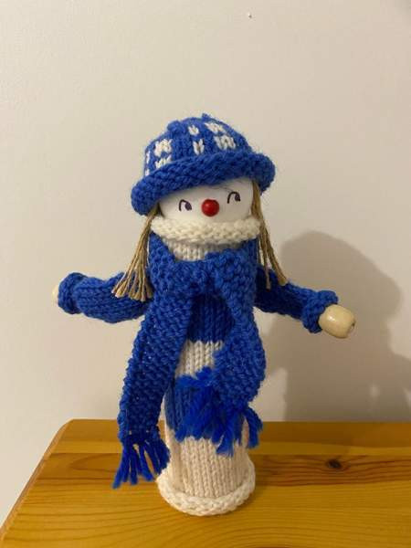 Virkattu SUOMI- tyttö Turku - valokuva 1