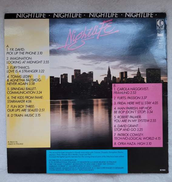 Vinyyli LP Nightlife (kokoelmalevy) Helsinki - photo 2