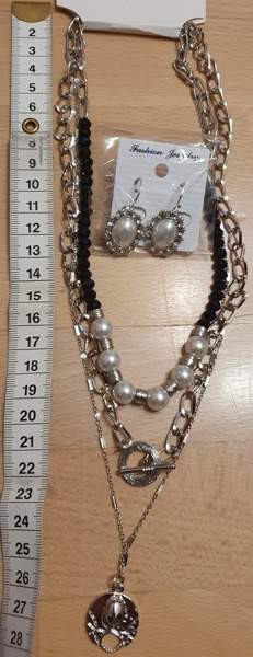 Uusi 3-os. Upea kaulakoru ja korvakorut Helsinki - изображение 2