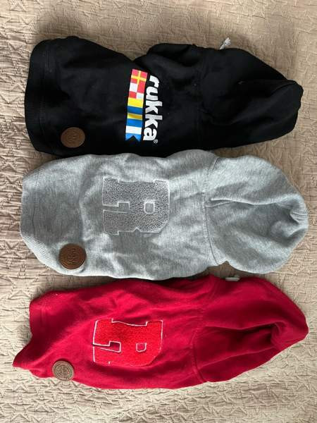 Rukka punainen koiran huppari koko 30 Helsinki – foto 1