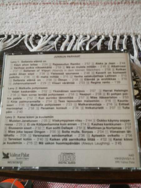 Juha Vainio 4:n CD:n boxi Rovaniemi - photo 3