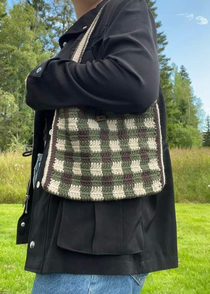 Virkattu olkalaukku Lempäälä - valokuva 3