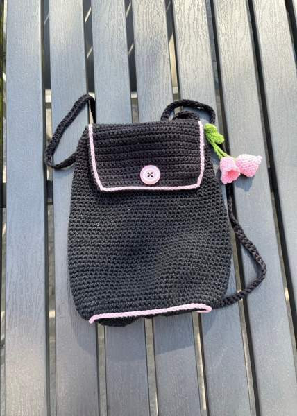 Virkattu lasten reppu Lempaeaelae – foto 1