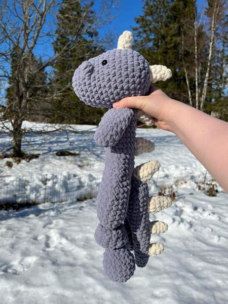 Virkattu dinosaurus Lempaeaelae - photo 2