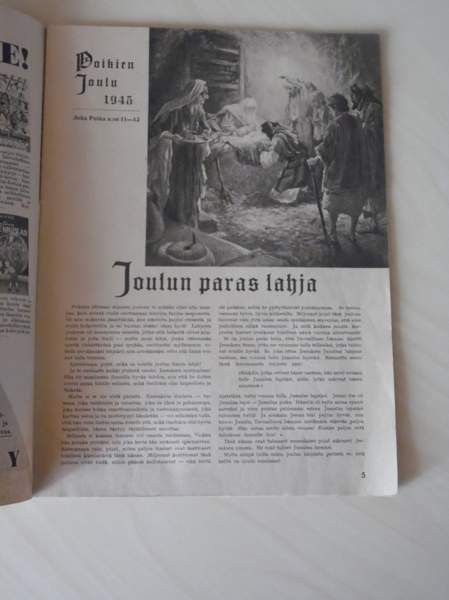 Poikien joulu 1945 Kauhava - valokuva 2
