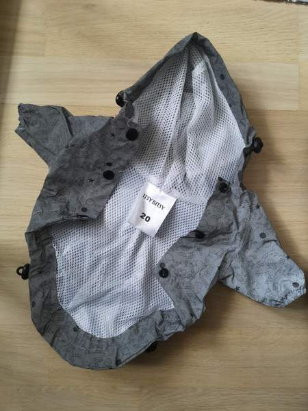 Koiran sadetakki, heijastinkangasta, koko 20 Helsinki – foto 1