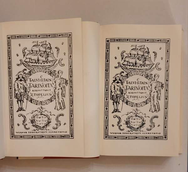 Z. Topelius: Talvi-iltain tarinoita I-II (1953) Helsinki - photo 4