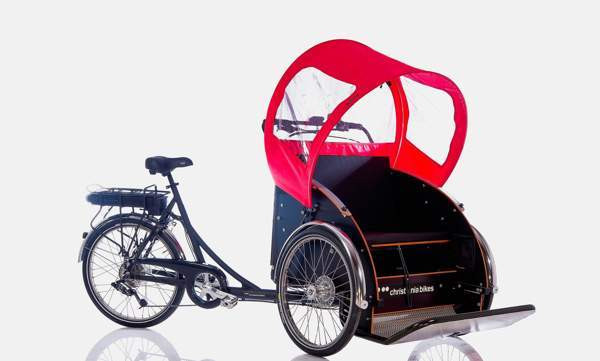 Christiania Bikes Taxi sähköavusteinen riksapyörä Shimano Steps moottorilla Jyvaeskylae – foto 2