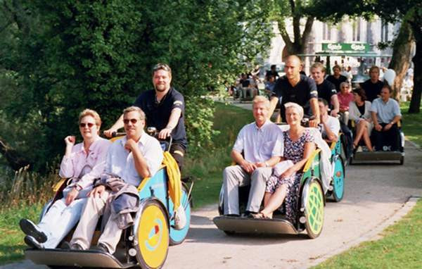 Christiania Bikes Taxi sähköavusteinen riksapyörä Shimano Steps moottorilla Jyvaeskylae – foto 1