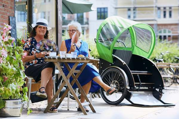 Christiania Bikes Taxi sähköavusteinen riksapyörä Shimano Steps moottorilla Jyvaeskylae – foto 3