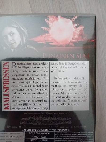 DVD Annika Bengtzon -elokuvia Kangasala - valokuva 3