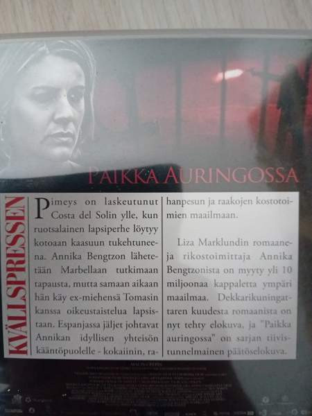 DVD Annika Bengtzon -elokuvia Kangasala - valokuva 5