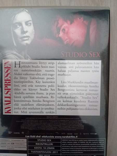 DVD Annika Bengtzon -elokuvia Kangasala - valokuva 2