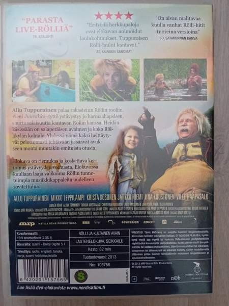 Rölli ja kultainen avain DVD Kangasala - valokuva 2