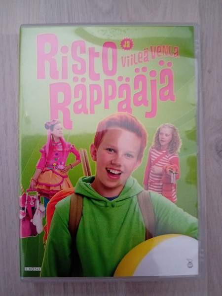 Risto Räppääjä ja viileä Venla DVD Kangasala - valokuva 1