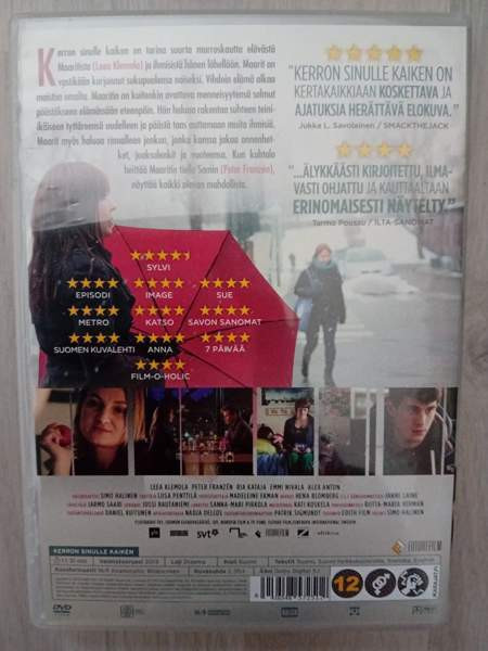 Kerron sinulle kaiken DVD Kangasala - valokuva 2