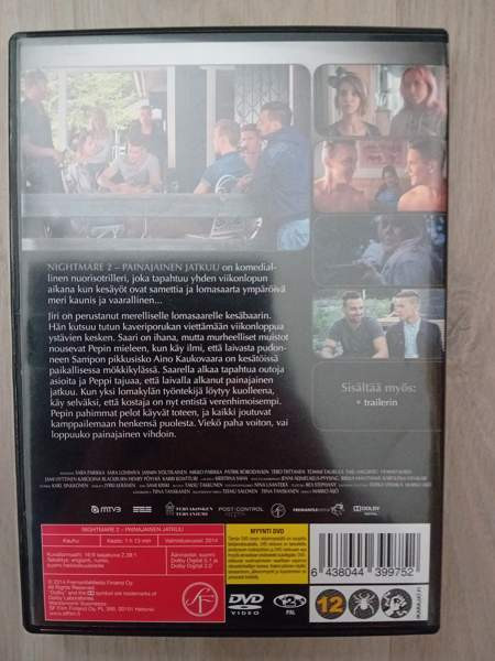 Salatut elämät: Nightmare 2 DVD Kangasala - valokuva 2