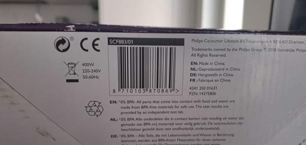 Philips 4-in-1-vauvanruokalaite SCF883/01 Helsinki - изображение 6