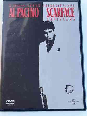 Arpinaama Scarface AlPacino 2 levyn erikoispainos. Espoo