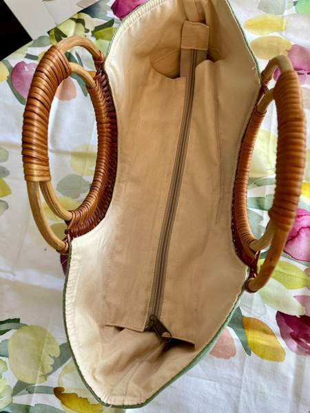 Kesäinen kangas laukku koristeineen Kouvola - valokuva 3