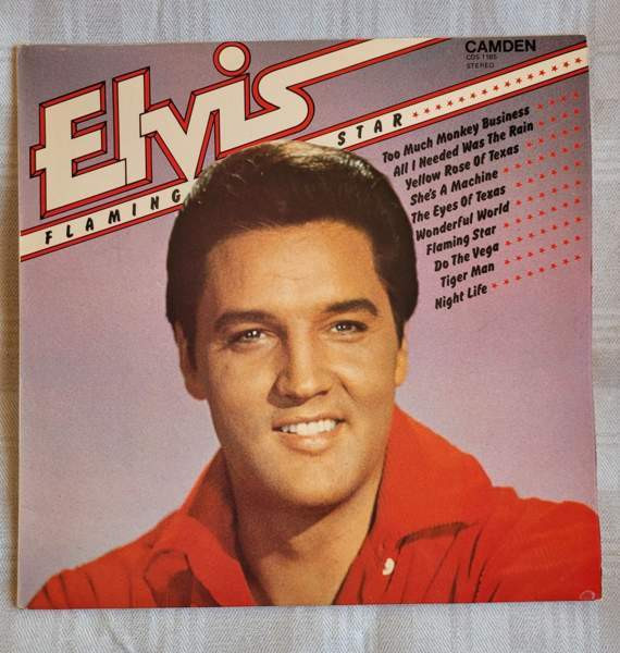 Vinyyli LP Elvis Presley: Elvis Flaming Star Helsinki - photo 1