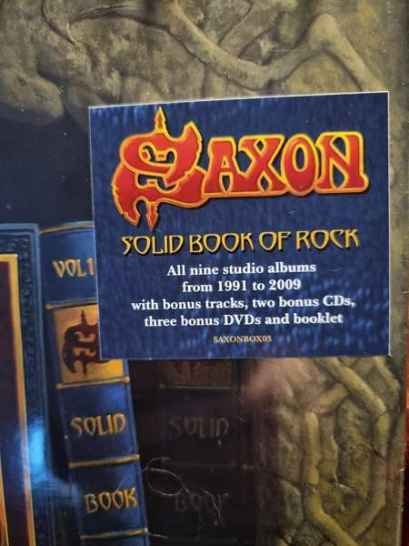 Saxon Solid Book Of Rock Box Ii - photo 6