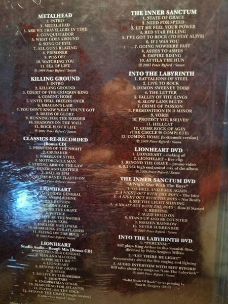 Saxon Solid Book Of Rock Box Ii - photo 2