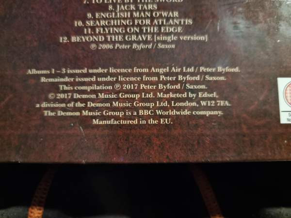 Saxon Solid Book Of Rock Box Ii - photo 8