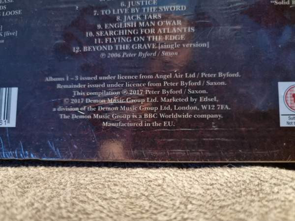 Saxon Solid Book Of Rock Box Ii - photo 4