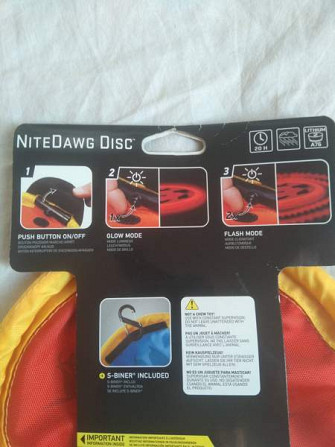 Koiran nylon frisbee - Nite Ize Kerava - valokuva 2