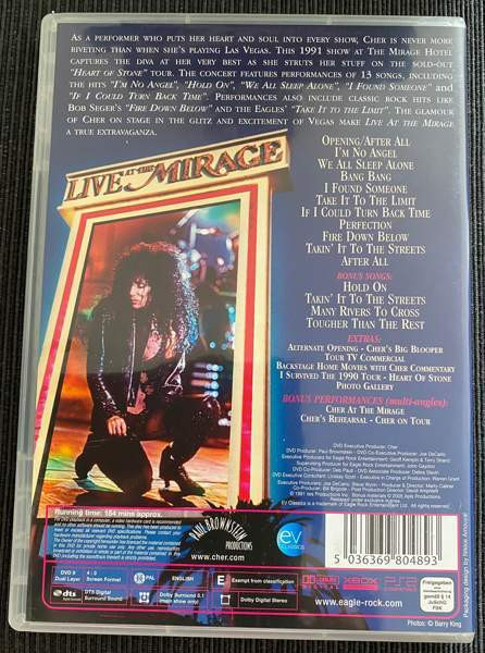 CHER  Extravaganza Live At The Mirage Kuopio - valokuva 2