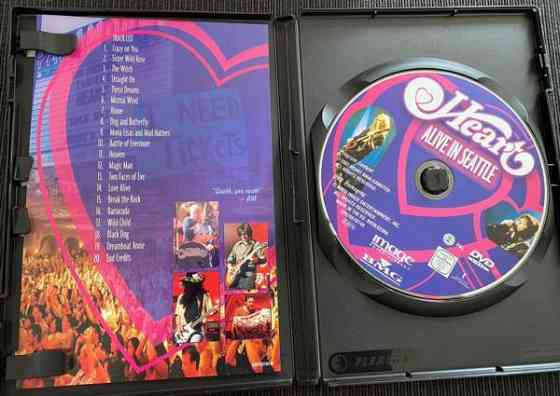 HEART  Alive in Seattle DVD Kuopio