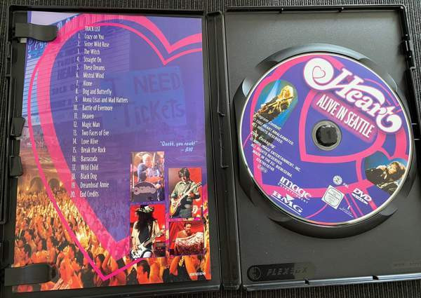 HEART  Alive in Seattle DVD Куопио - изображение 3