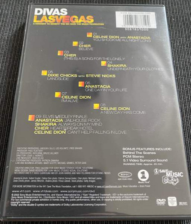DIVAS LAS VEGAS  Special CD/DVD combo Kuopio - photo 2