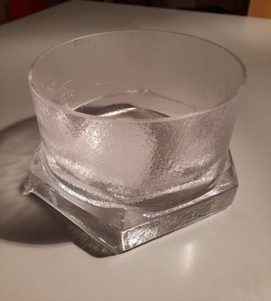 Lasimalja kulho Bulten design Gösta Sigvard Helsinki – foto 1