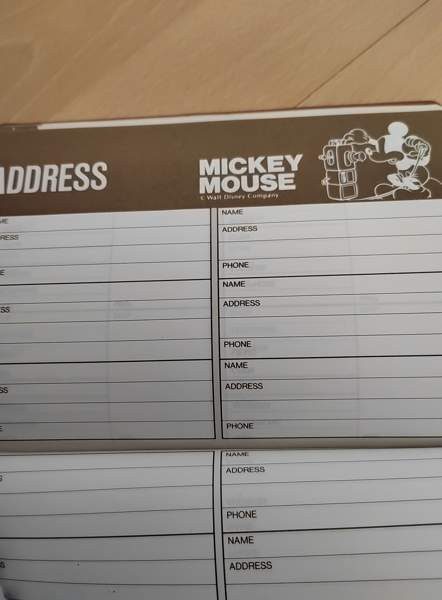 Mikki Hiiri päivä- ja osoitekirja  1992 Mynämäki - изображение 4