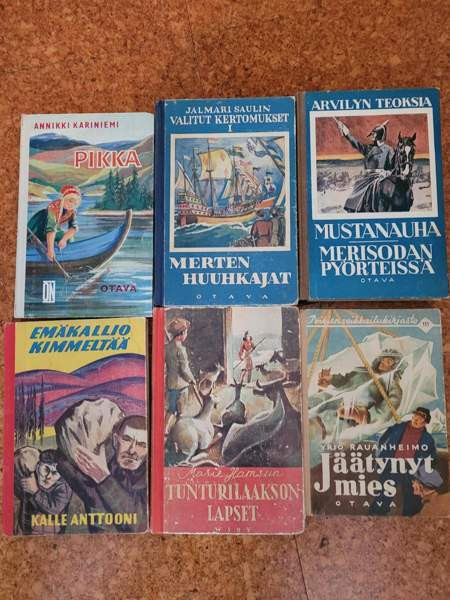 Vanhat seikkailukirjat Helsinki - valokuva 1
