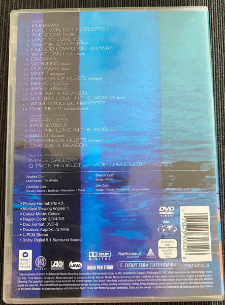 The CORRS  Best of, The Videos Kuopio - valokuva 2