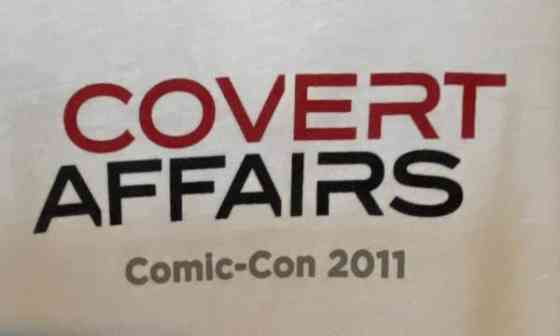 Covert Affairs sarjan, 2011 Comic-Con t-paita Kuopio