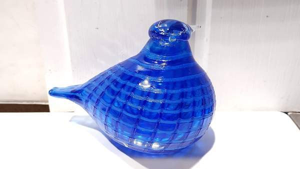 Birds by Oiva Toikka - Sinisulka ( ei sign.) Raisio - valokuva 2