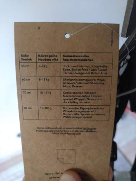 Hurtta Casual Y-valjas 50-60cm Helsinki - photo 3