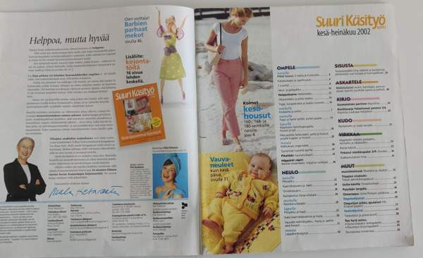 Suuri käsityölehti 6-7/2002 Harjavalta – foto 2